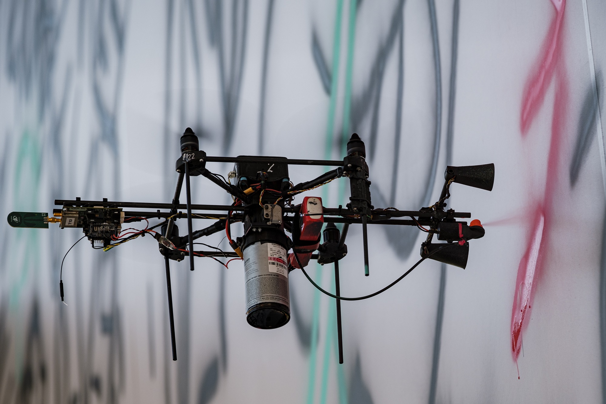 U.F.O. drone detail.